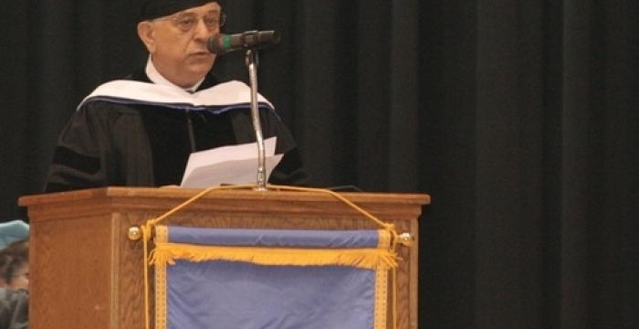 Honorary Doctorate of Humane Letters was awarded to Bishara Awad