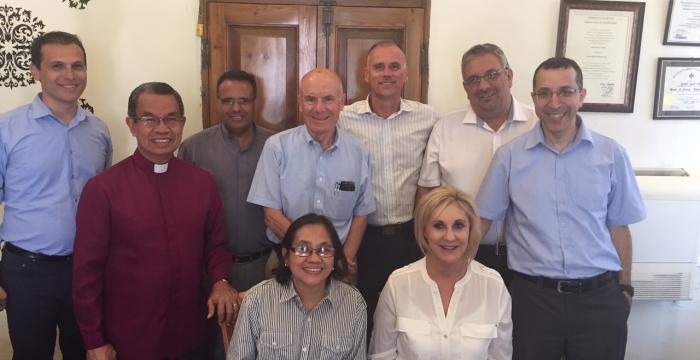 Leaders of World Evangelical Alliance Visit Bethlehem Bible College