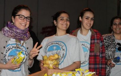 Students of BBC Distribute 2500 Goodies for Workers at Bethlehem Checkpoint 300