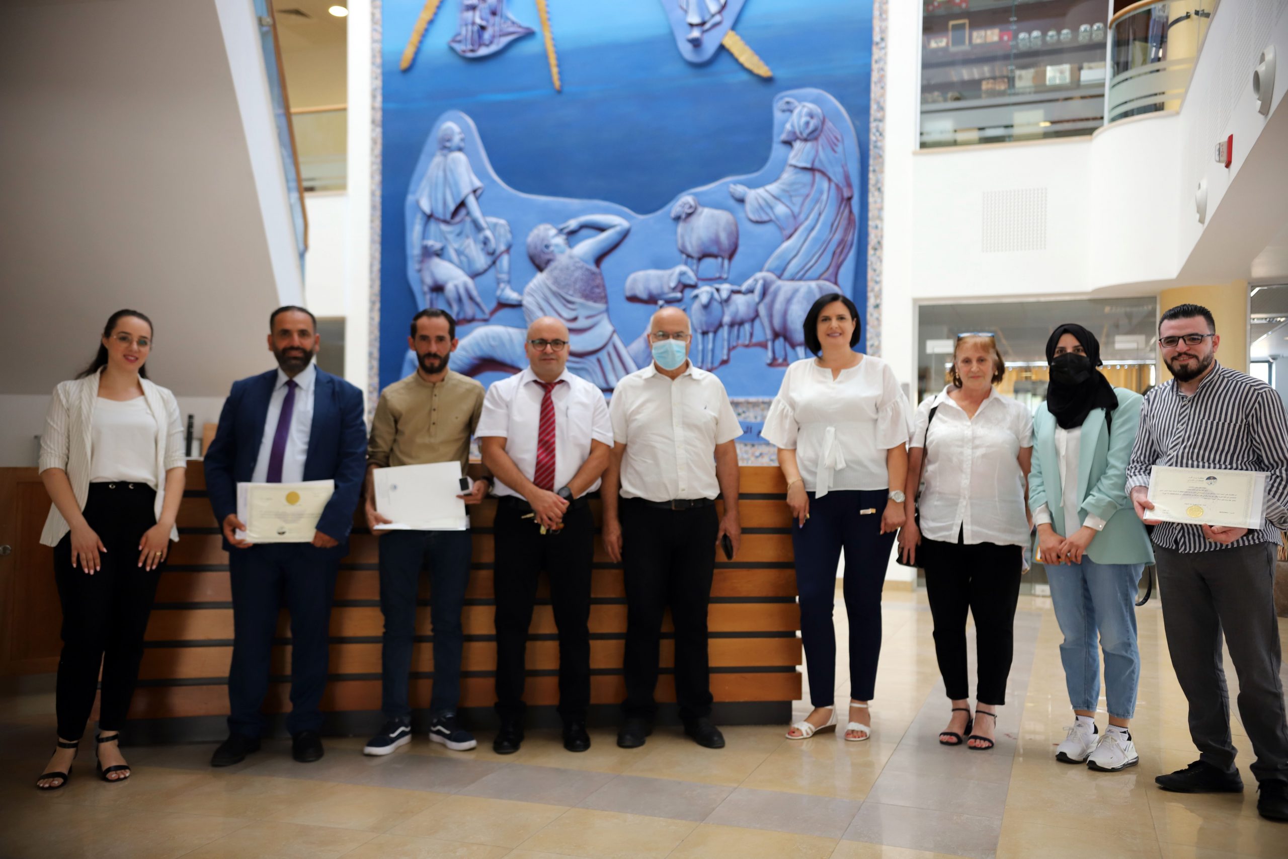 Graduation of the First Cohort of Students from the Professional Diploma Program in Hebrew
