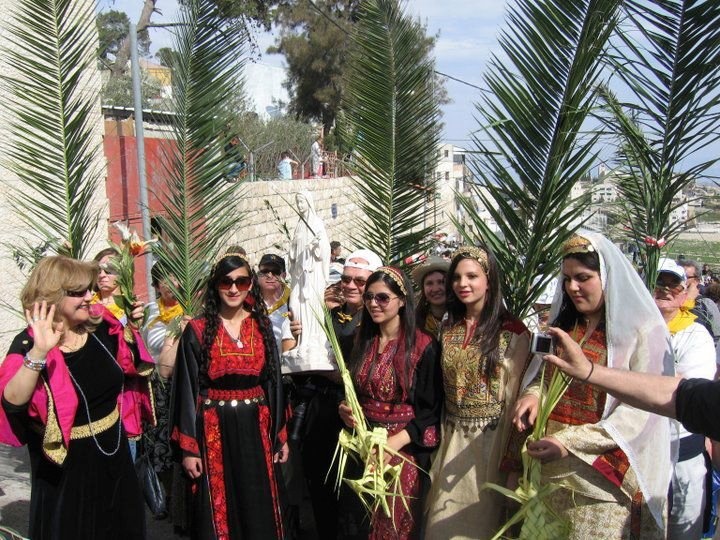 Palm Sunday In The Palestinian Church Bethlehem Bible College